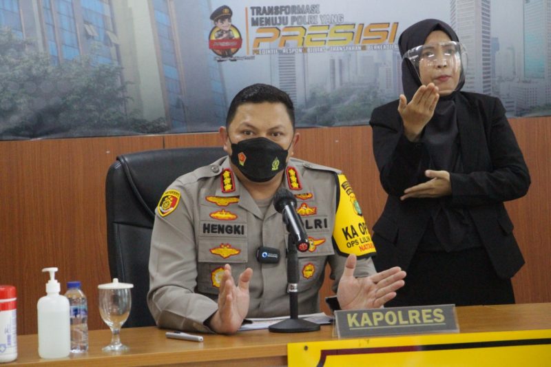Rilis Akhir Tahun Polres Jakpus, Selama 2021 di dominasi Ungkap Kasus Narkotika