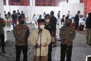 KAPOLDA METRO JAYA : SEDIAKAN LOKASI VAKSIN MEMADAI DI GBK PADA MALAM HARI
