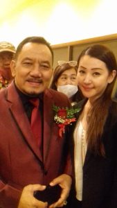 14 Anneversary Kongres Advokat Indonesia bersama Ketua Aprilia Sumalianto di hotel Sultan