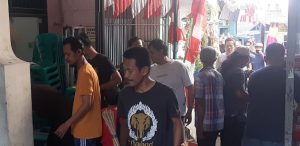 HADAPI KEMERDEKAAN RI KE-77, WARGA RT. 010, RW, 001, GELAR KERJA BAKTI