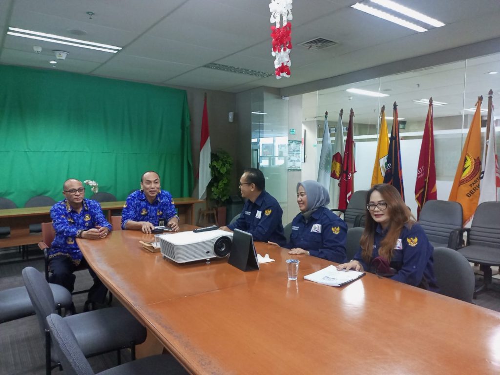 Audiensi ke KESBANGPOL Provinsi DKI Jakarta, GPIB siap songsong Indonesia Emas