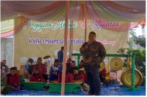 Kades Tanjung Mas Rejo gelar acara pengajian Akbar Ruwetan desa yang ke tujuh