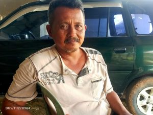 Mantan Kades Wonosari Siap bantu perbaikan jalan Kabupaten khusus Kec. Mesuji Timur