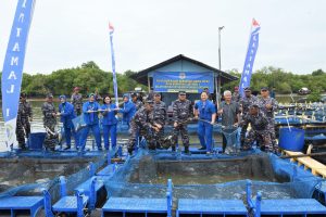 Danlantamal I Tingkatkan Budaya Makan Ikan, Hasil Panen Ketahanan Pangan