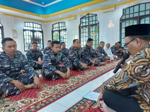 Peringati Hari Dharma Samudera, Pangkalan TNI AL Bintan Gelar Zikir dan Doa Bersama