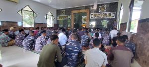 Prajurit Lanal Sabang Laksanakan Doa Bersama Jelang Hari Dharma Samudera