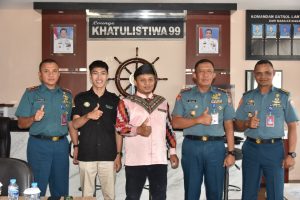Wadan Lantamal XII Terima Kunjungan Ketua Persatuan Orang Melayu (POM) Provinsi Kalimantan Barat
