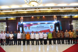 Danlantamal XII Pontianak Hadiri Pelantikan Dewan Kehormatan dan Pengurus Palang Merah Indonesia Provinsi Kalbar