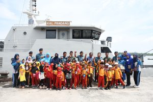 PAUD Al Ihsan Kota Tanjungbalai Kenali TNI Angkatan Laut Lebih Dekat