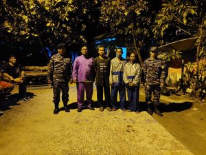 Sinergitas TNI AL Bintan dan TNI/POLRI, 3 Nelayan Dapat Kembali Ke Rumah
