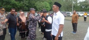 Babinpotmar POS TNI AL Lagoi Sinergi Dengan Komponen Masyarakat