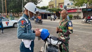 Jelang HUT Ke-77 POM TNI AL, Denpom Lanal Sabang Sukseskan Pekan Disiplin Dengan Gelar Opsgaktiblin