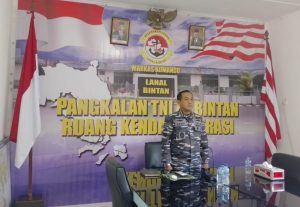 Siap Wujudkan Kekuatan TNI AL, Danlanal Bintan Ikuti Rasko Koarmada RI