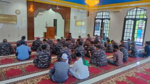 Sambut HUT Pomal Ke-77, Lanal Bintan Gelar Doa Bersama