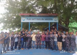 TNI AL, Lanal Tarempa Rangkul Insan Pers Anambas Untuk Kemajuan Wilayah Perbatasan NKRI