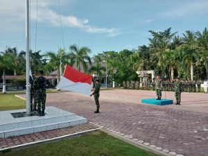 HUT Pomal Ke-77, Lanal TBA Laksanakan Apel Khusus