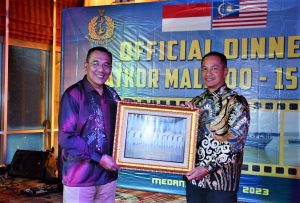 Komandan Lantamal I Ikuti Official Dinner Patkor Malindo 159/23