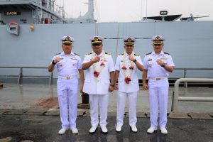 Lantamal I Sambut Kedatangan Dua Kapal Perang Malaysia