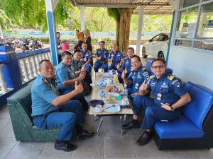 Jalin Silaturahmi, TNI AL Bintan Kunjungi Kantor UPP Kelas I Tanjung Uban