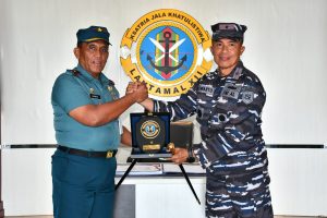 Kuatkan Soliditas Dalam Penegakan Hukum Di Laut, Danguskamla Koarmada I Kunjungi Lantamal XII