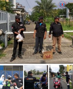 Dorong Semangat Berbagi,FWJI Korwil Jakarta Barat Bagikan Makanan Siap Saji