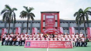 Puluhan Duta Besar dan Menkumham bertanding olahraga bersama Narapidana, Tandai Awal Dibukanya Rangkaian Peringatan Hari Bakti Pemasyarakatan Ke-59