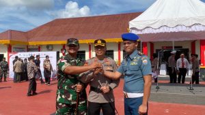 Perkuat Sinergitas TNI-Polri, Jajaran TNI AL Lanal Bintan Laksanakan Deklarasi Pencegahan Karhutla