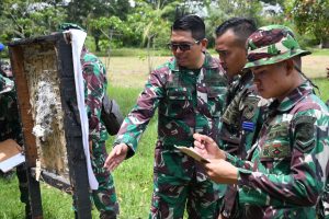 Bina Kemampuan Perorangan, Prajurit Lanal TBA Latihan Menembak 