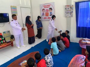 Peringati Hari Lahir Pancasila, Lanal Simeulue Berikan Edukasi Informal Dalam Rangka Mendukung Program Kabupaten Layak Anak Simeulue