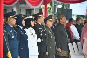 Komandan Lanal Bandung Hadiri Upacara Peringatan Hari Lahir Pancasila Tahun 2023 Tingkat Kota Bandung