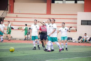 Jalin keakraban, Polres Metro Jakbar ajak Polres Metro Jaksel Main Bola