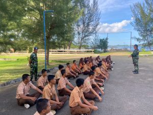 Pangkalan TNI AL Simeulue Bina Pramuka Saka Bahari