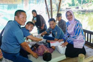 Diskes Lantamal XII Bantu Khitanan Massal Kabupaten Mempawah