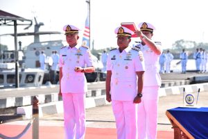 Danlantamal XII Pimpin Upacara Sertijab Dansatrol Lantamal XII