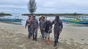 Gerak Cepat, Lanal Simeulue Laksanakan Evakuasi Nelayan Korban Kecelakaan Laut