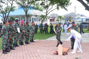 Prajurit Lanal Lhokseumawe Laksanakan Uji Terampil Glagaspur Tingkat 1/P-1 dan Tingkat 2/P-2 