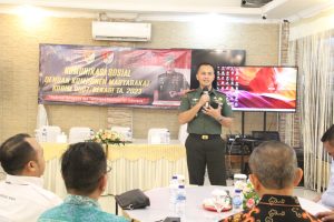 Tiga Harapan Dandim 0507/Bekasi dalam Komsos bersama Media Dan Organisasi Wartawan Kota Bekasi