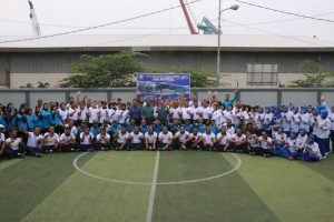 Jelang HUT RI Ke-78, Lanal Palembang Gelar Bebagai Perlombaan