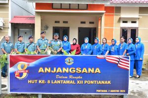 Wadan Lantamal XII Bersama Korcab XII DJA I Anjangsana ke Warakawuri