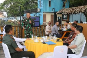 Lanal Palembang Kembangkan Kampung Bahari Nusantara (KBN) 2 di Wilayah Binpotmar 1 Ilir