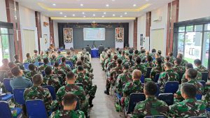 Lantamal I Ikuti Entry Briefing Panglima Koarmada I Bersama Jajaran Koarmada I Secara Virtual