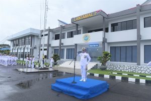 Dengan Semangat Kebangsaan Lantamal I Laksanakan Rangkaian Upacara HUT Kemerdekaan RI Ke-78 Tahun 2023