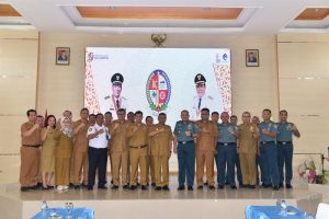 Danlantamal I Audiensi Ke Kantor Bupati Deli Serdang