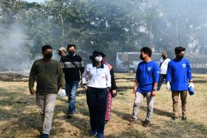 Dengan Penuh Semangat, Komandan Beserta Personel Lanal Bandung Laksanakan Kurvei di Lahan Peruntukan Mako Lanal Bandung 