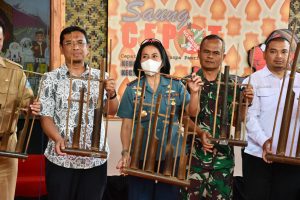 Komandan Lanal Bandung Hadiri Peresmian Saung dan Lembur Cepot Bebas Dari Narkoba