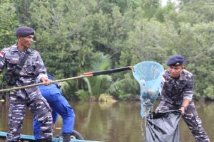 Sambut HUT TNI Angkatan Laut Ke-78, Lanal Dumai Laksanakan Prokasih Nasional Tahun 2023