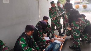 Pangkalan TNI AL Bandung Didemo, Pasukan Dakhura Pukul Mundur Pengunjuk Rasa