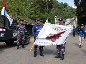 Bendera Expedisi Maritim 2023 Tiba di Banjarmasin dan Telusuri Sejarah Perjuangan Divisi IV ALRI Kalimantan*