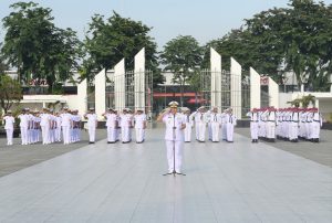 Sambut Hari Jadi Ke-78 TNI AL, Lantamal I Laksanakan Ziarah Rombongan di TMP Bukit Barisan