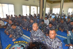 Sambut Hari Jadi Ke-78 TNI AL, Danlantamal I Laksanakan Doa Bersama